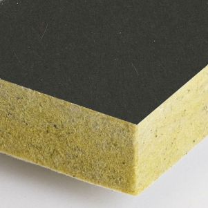 Eurocoustic Tonga A zwart noir V7 600x1200x40 mm