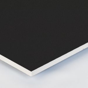 Gipsvinyl zwart 2.0 600x600x9.5 mm plafondplaat