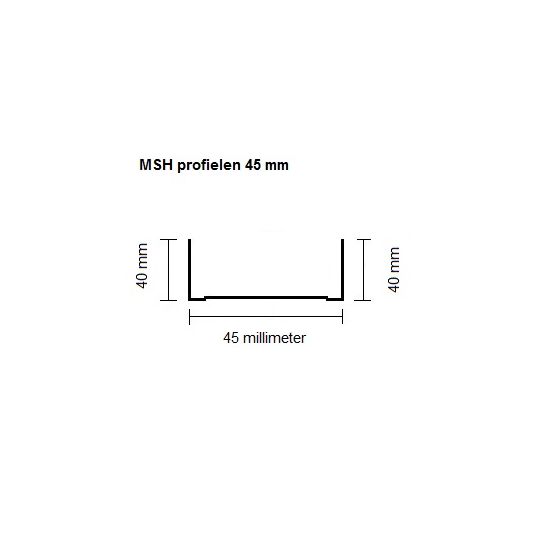 MSH 45 (4000mm Horizontale profielen) online kopen
