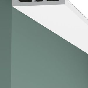 Orac SX163 RAL9003 hoge plint