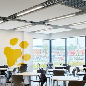 Basic plafondeiland wit 1200x1800 mm incl ophangset