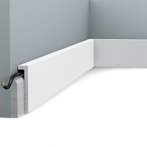 Square SX171 RAL9003 overzetplint Orac Decor