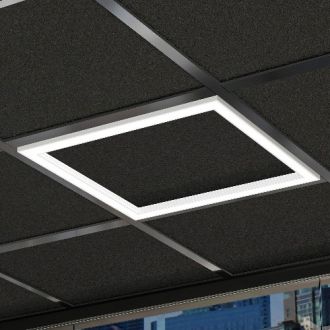 LED frame paneel geschikt voor zwart systeemplafond